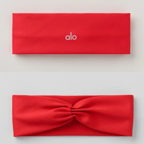 ALO Yoga Accessories - Alo Airlift Headband - Bright Red NWT